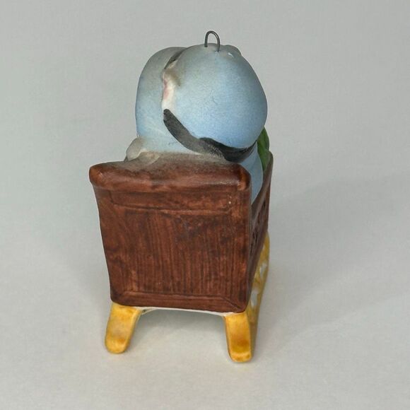 Vintage Kitty Cucumber Christmas Ornaments by Schmid Set of 2 - Picture 13 of 15